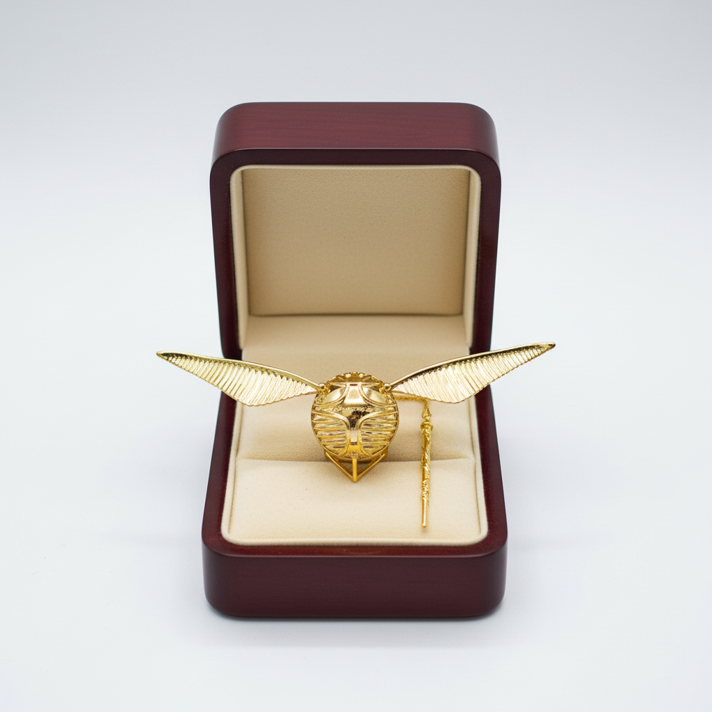 Vergoldete Aufbewahrungsschachtel - EleganceBox