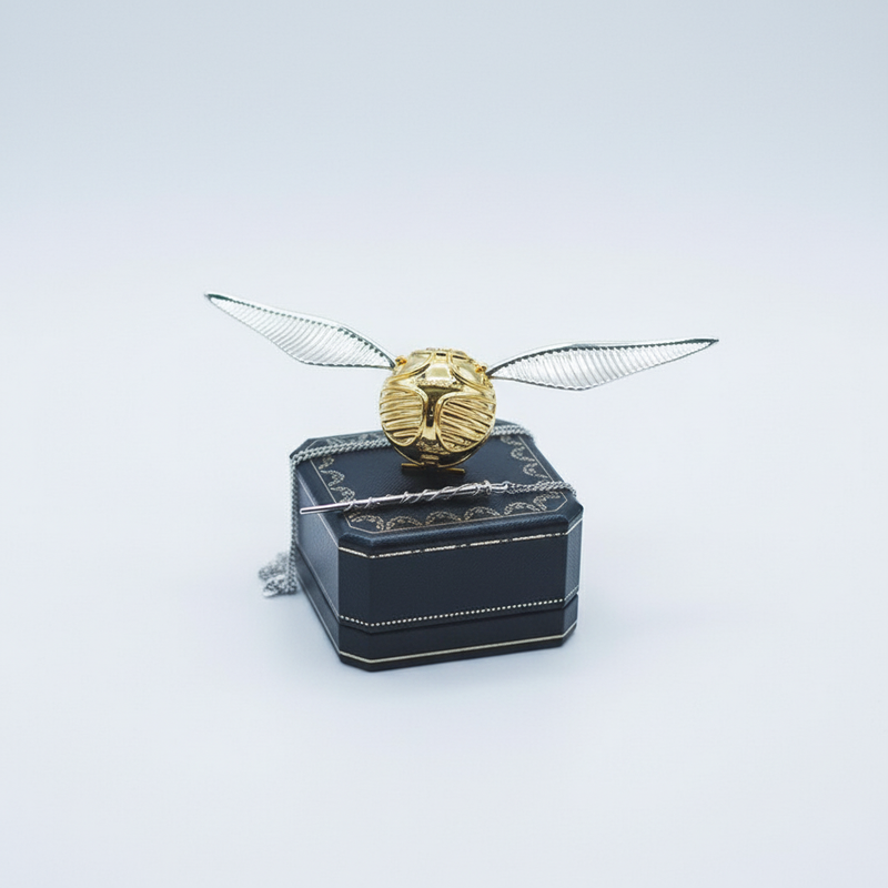 Vergoldete Aufbewahrungsschachtel - EleganceBox