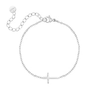 Vergoldetes Edelstahlarmband - CrossJewelry