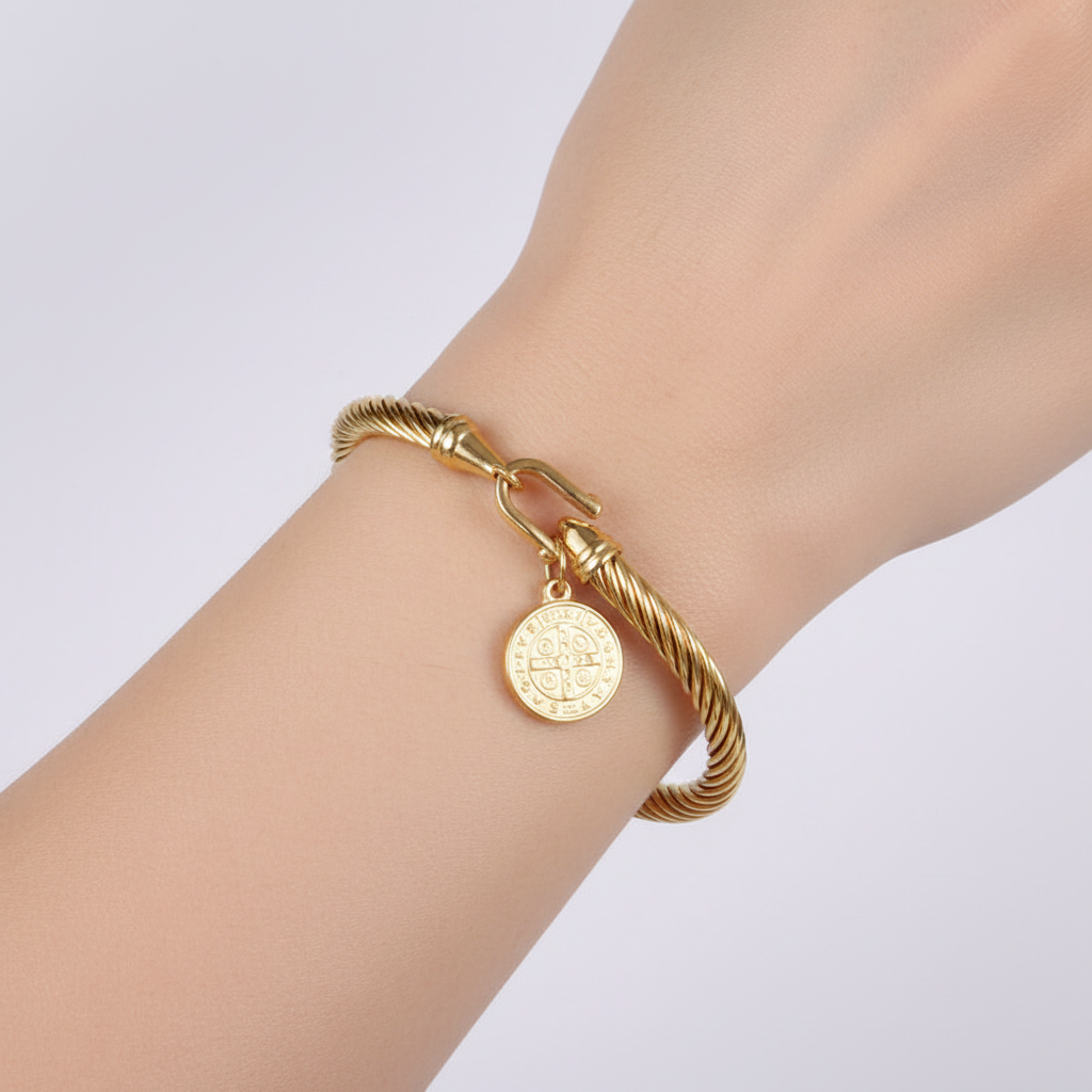 Vergoldetes Silberarmband - StrengthBracelet