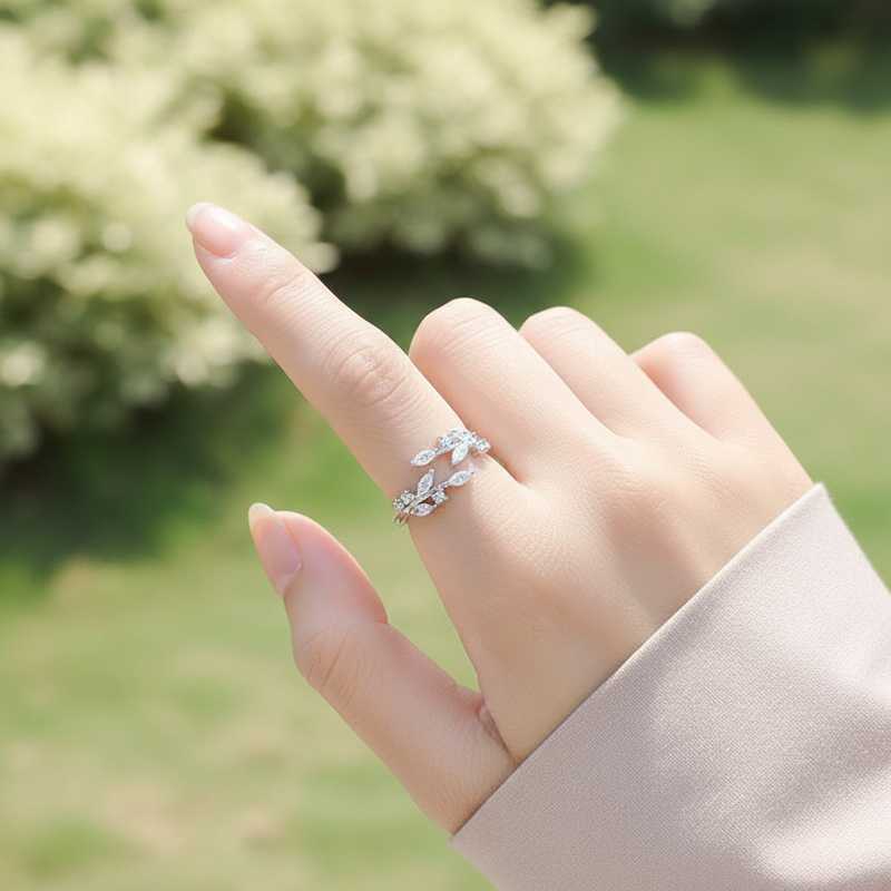 Verstellbarer Bandring - GreenRing