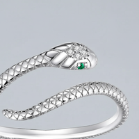 Verstellbarer Schmuckring - SnakeRing