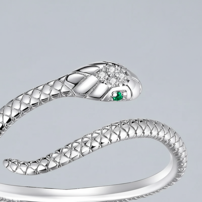 Verstellbarer Schmuckring - SnakeRing