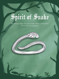 Verstellbarer Schmuckring - SnakeRing