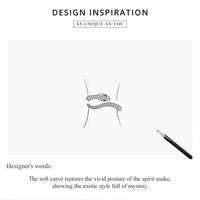 Verstellbarer Schmuckring - SnakeRing