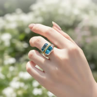 Verstellbarer Silberring - ClarityRing