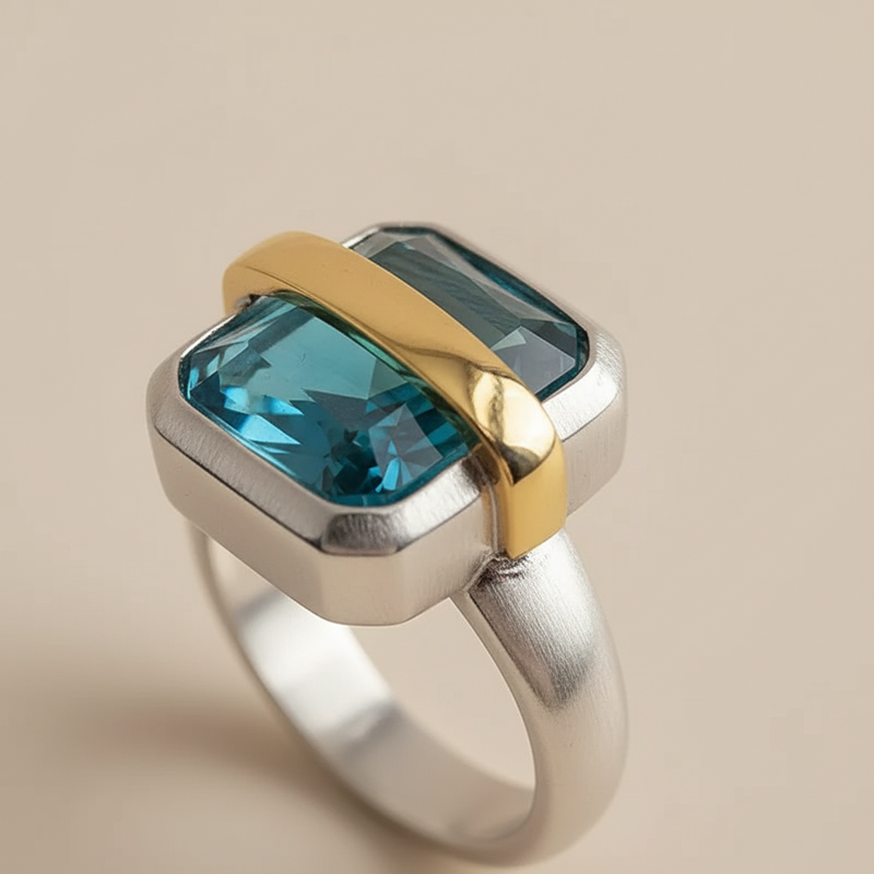 Verstellbarer Silberring - ClarityRing