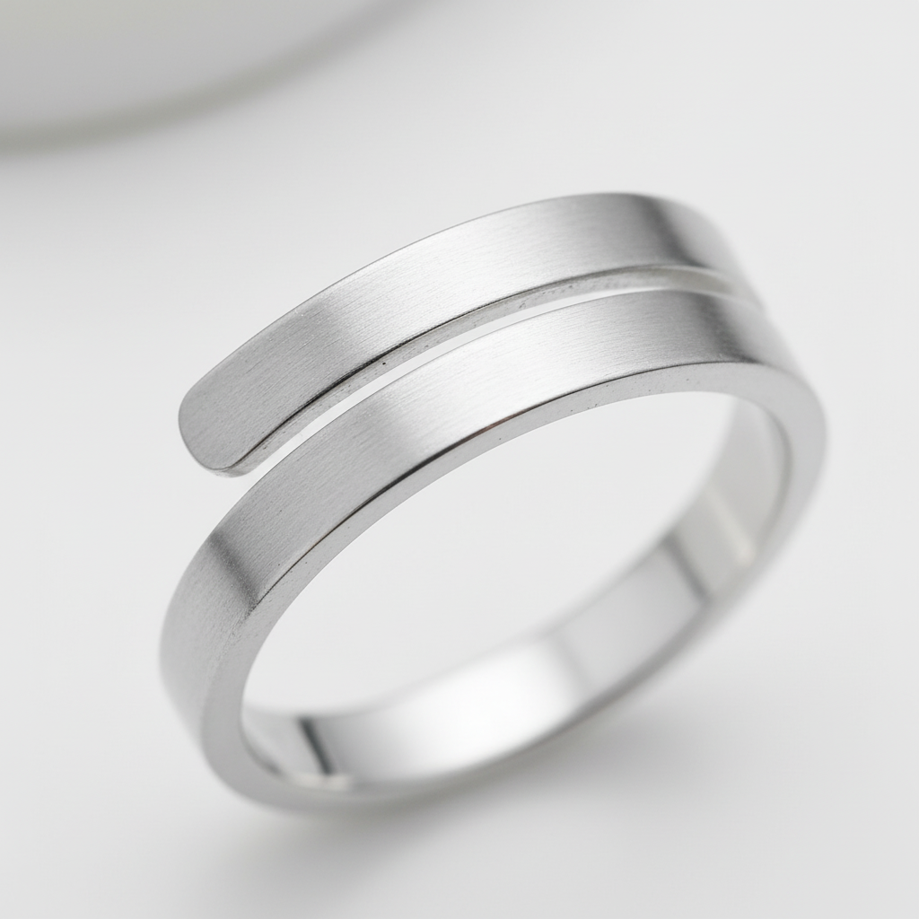 Verstellbarer Silberring - GlaubensRing