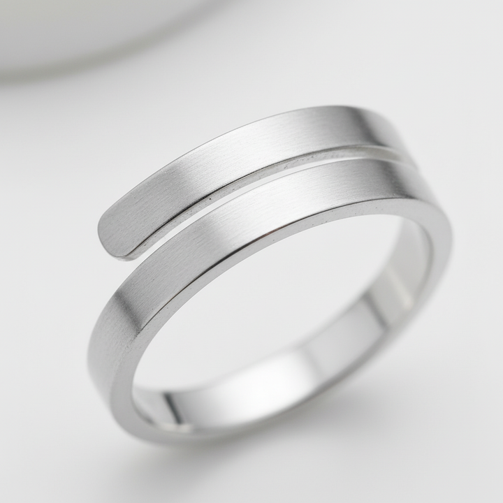 Verstellbarer Silberring - GlaubensRing