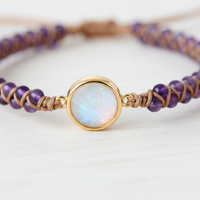 Verstellbares Armband - AmethystBracelet