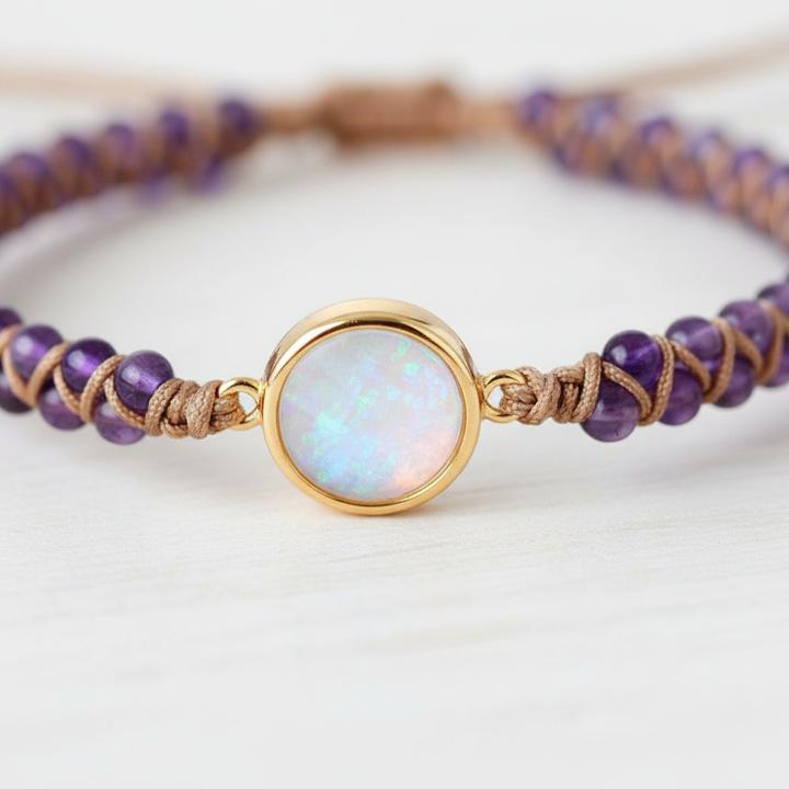 Verstellbares Armband - AmethystBracelet