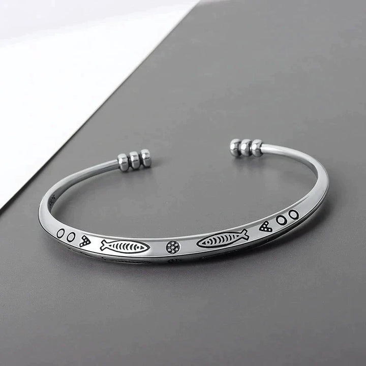 Verstellbares Silberarmband - LuckBangle