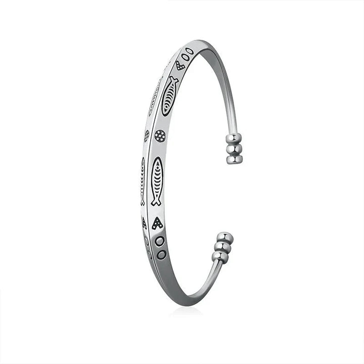 Verstellbares Silberarmband - LuckBangle