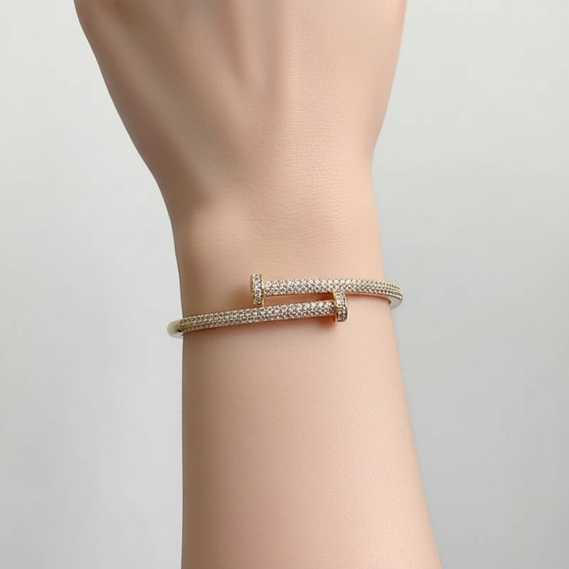 Verstellbares Zirkon-Armband - GleamStyle