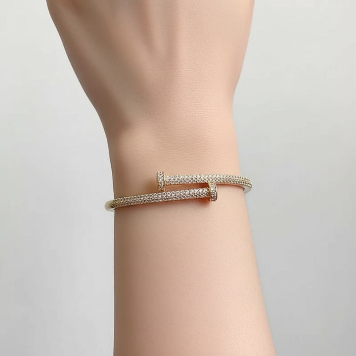 Verstellbares Zirkon-Armband - GleamStyle