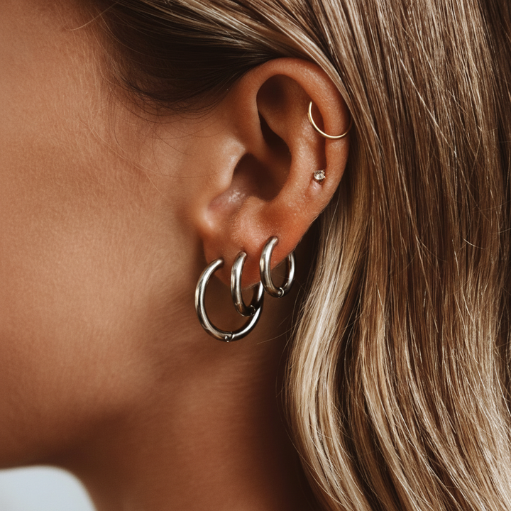 Vielseitige Creolen - Hooplight