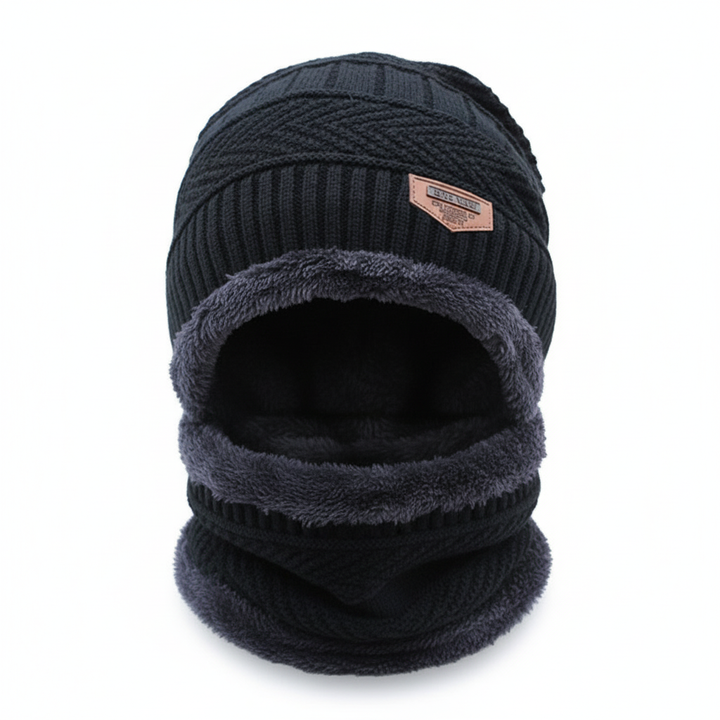 Wärmende Mütze Mit Gesichtsschutz - WinterCap