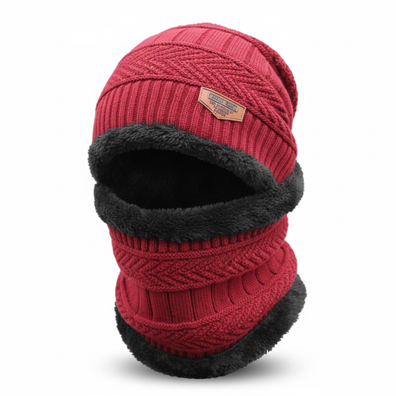 Wärmende Mütze Mit Gesichtsschutz - WinterCap