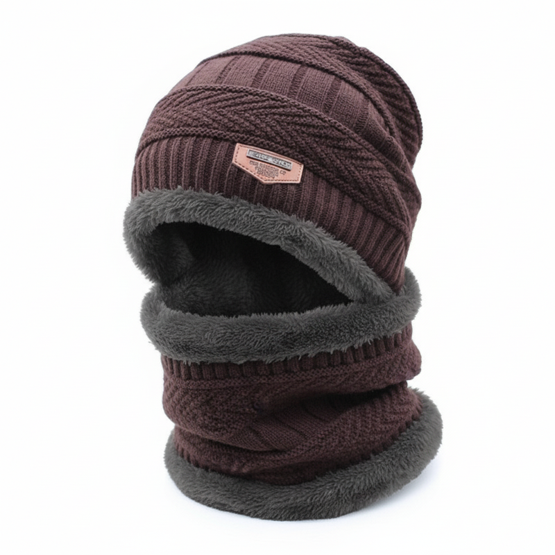 Wärmende Mütze Mit Gesichtsschutz - WinterCap