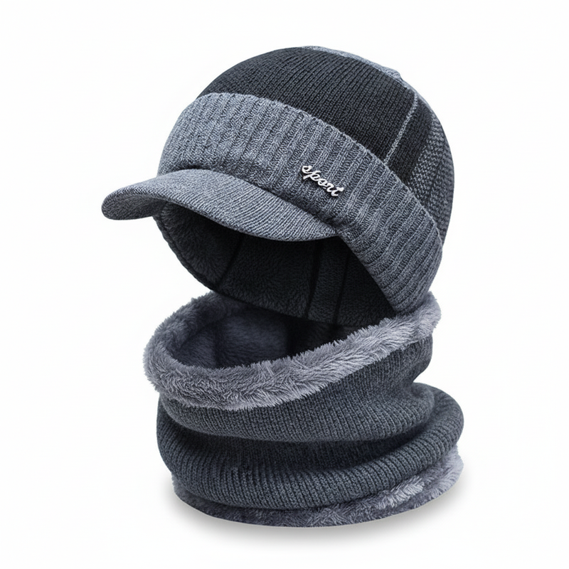 Wärmende Mütze Mit Gesichtsschutz - WinterCap