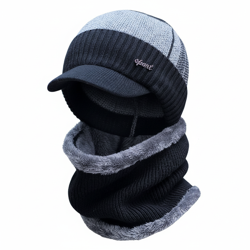 Wärmende Mütze Mit Gesichtsschutz - WinterCap