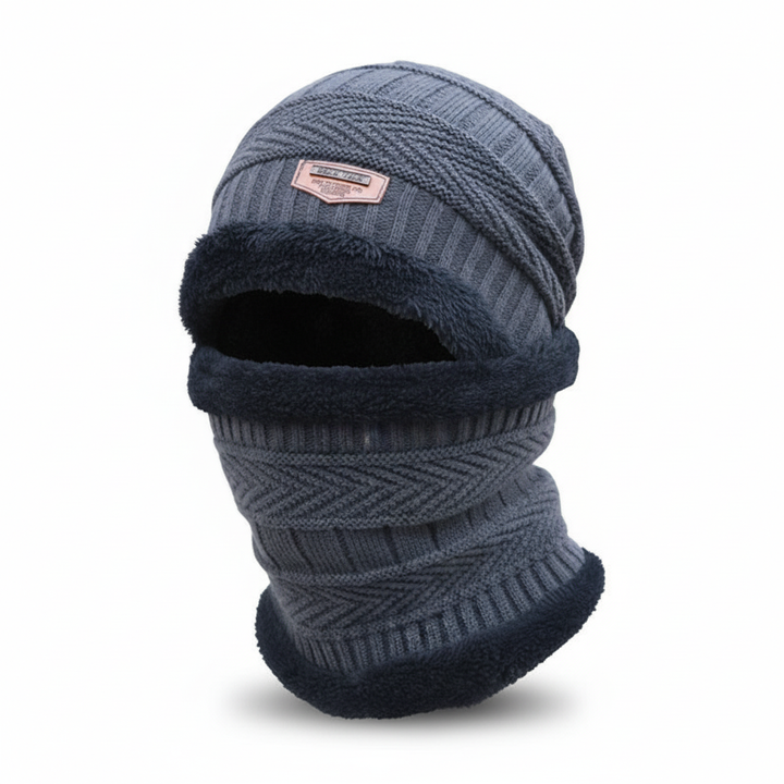 Wärmende Mütze Mit Gesichtsschutz - WinterCap