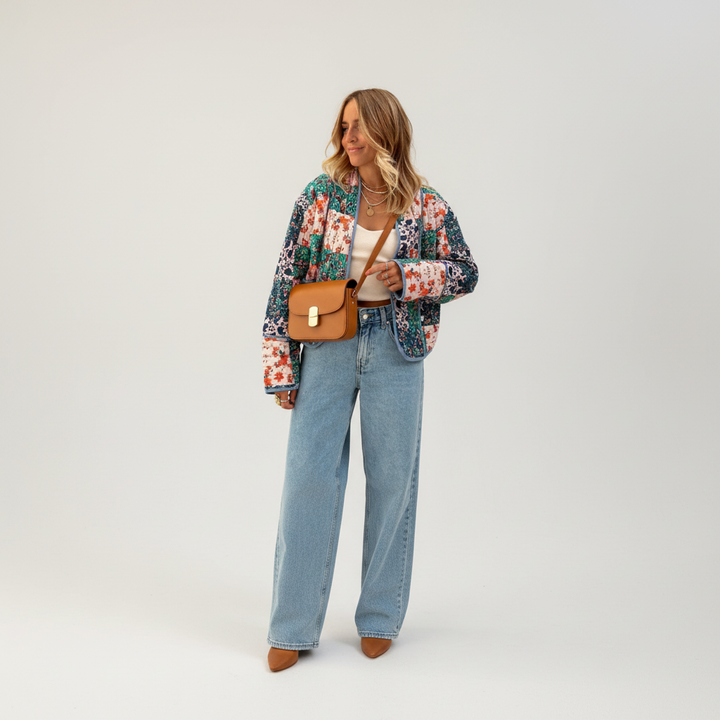 Wendbare Patchwork-Jacke - Theresa