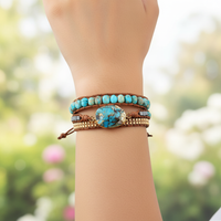 Wickelarmband Aus Leder - Elaria