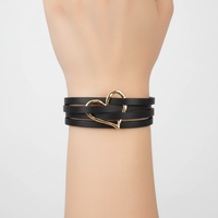 Wickelarmband Mit Magnetverschluss - LeatherWrap