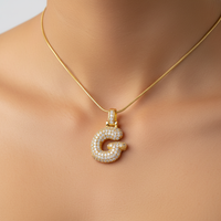 Zirkonia Anhängerkette - StarNecklace