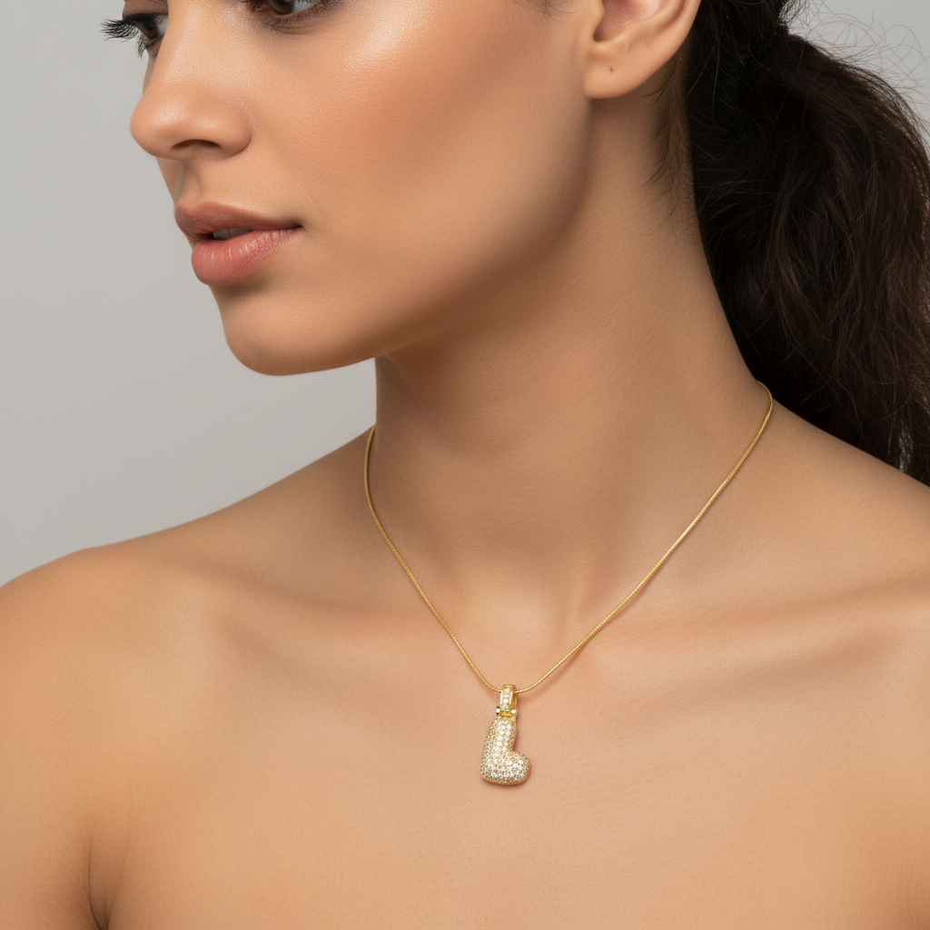 Zirkonia Anhängerkette - StarNecklace