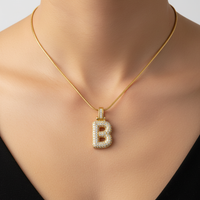 Zirkonia Anhängerkette - StarNecklace