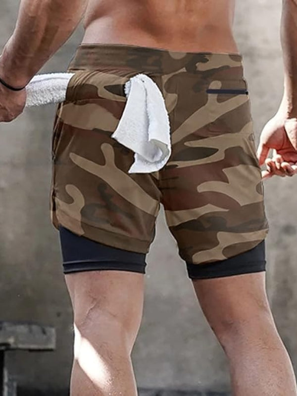 2-in-1 Sommer-Sportshorts für Herren – Felix