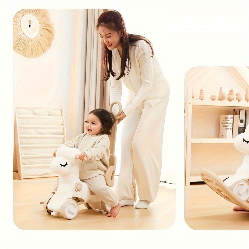 2-in-1 Schaukelpferd & Laufrad – WobbiRider