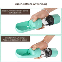 Hunde-Wasserflasche | Futter 2-in-1 Kompakt Praktisch Langlebig Vielseitig-Luzern Mode