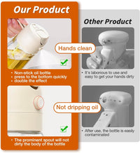 Ölsprüher | Sprühen Dosieren Glas Präzise Langlebig Vielseitig-Luzern Mode