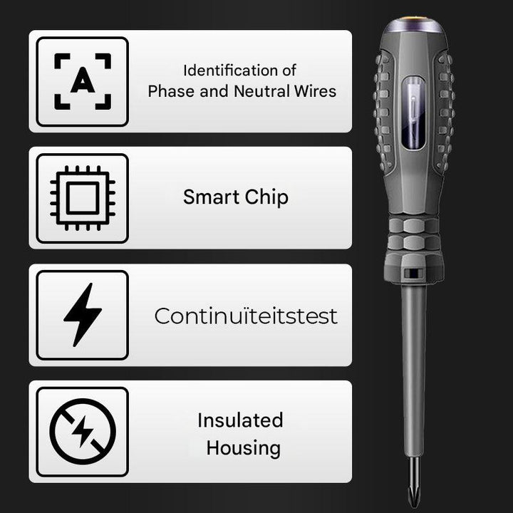 2-in-1 Schraubendreher | Spannungstester | Magnetisch | Kompakt-Luzern Mode