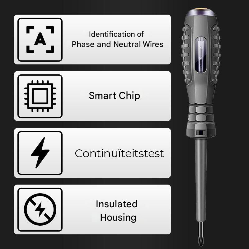 2-in-1 Schraubendreher | Spannungstester | Magnetisch | Kompakt-Luzern Mode