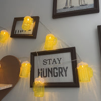 2 Stück LED Bierkrug Lichterkette – LichterBier Oktoberfest 2026