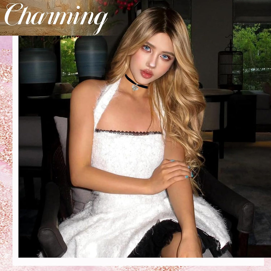 Edelweiß Schmuckset mit Herzanhänger – WiesnGlanz Oktoberfest 2026