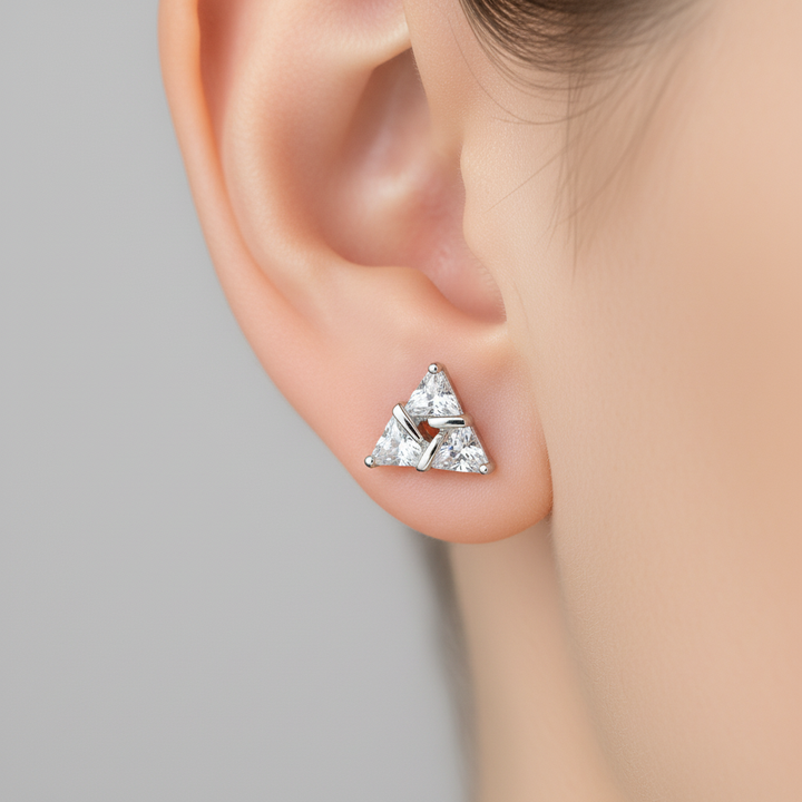 925 Silber Ohrringe - TriadCharm 