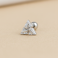 925 Silber Ohrringe - TriadCharm 