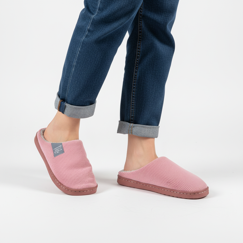 Antirutschsohle Hausschuh - RibComfy