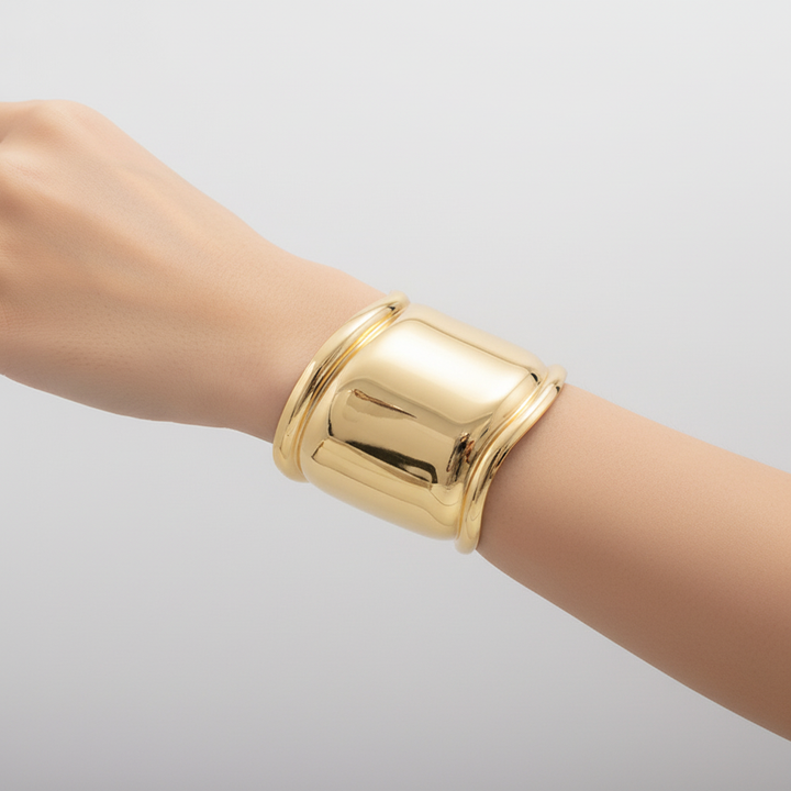 Asymmetrisches Armband Aus Metall - FashionFlair 