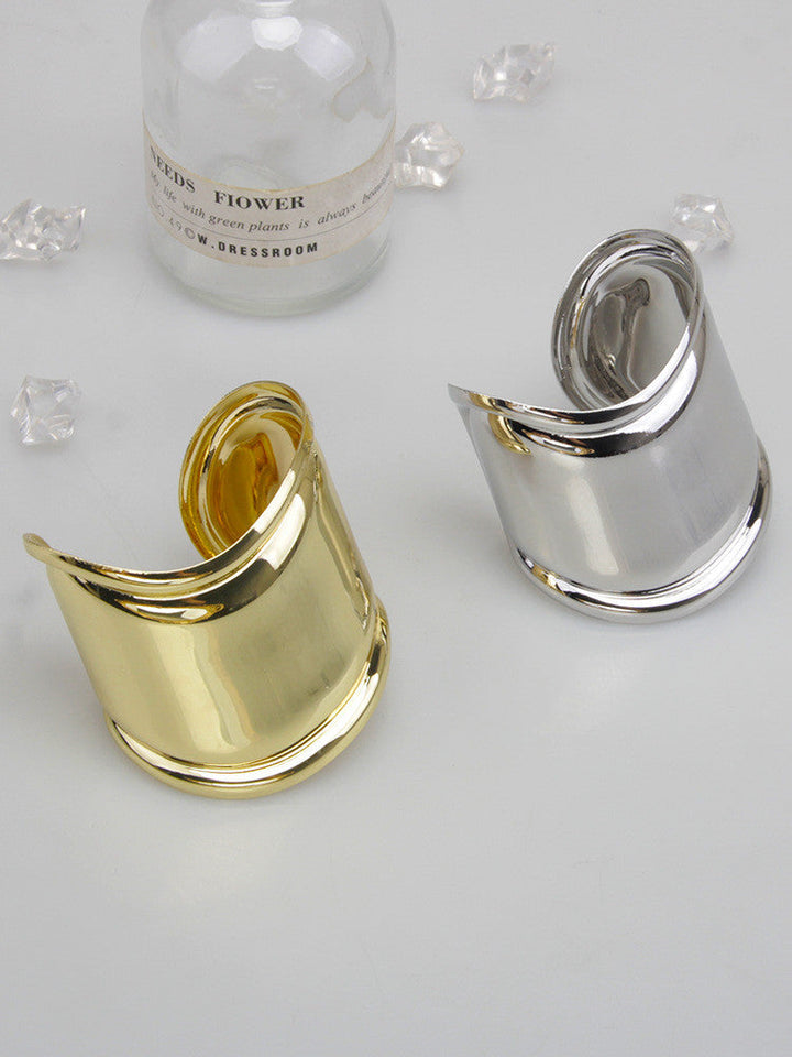 Asymmetrisches Armband Aus Metall - FashionFlair 