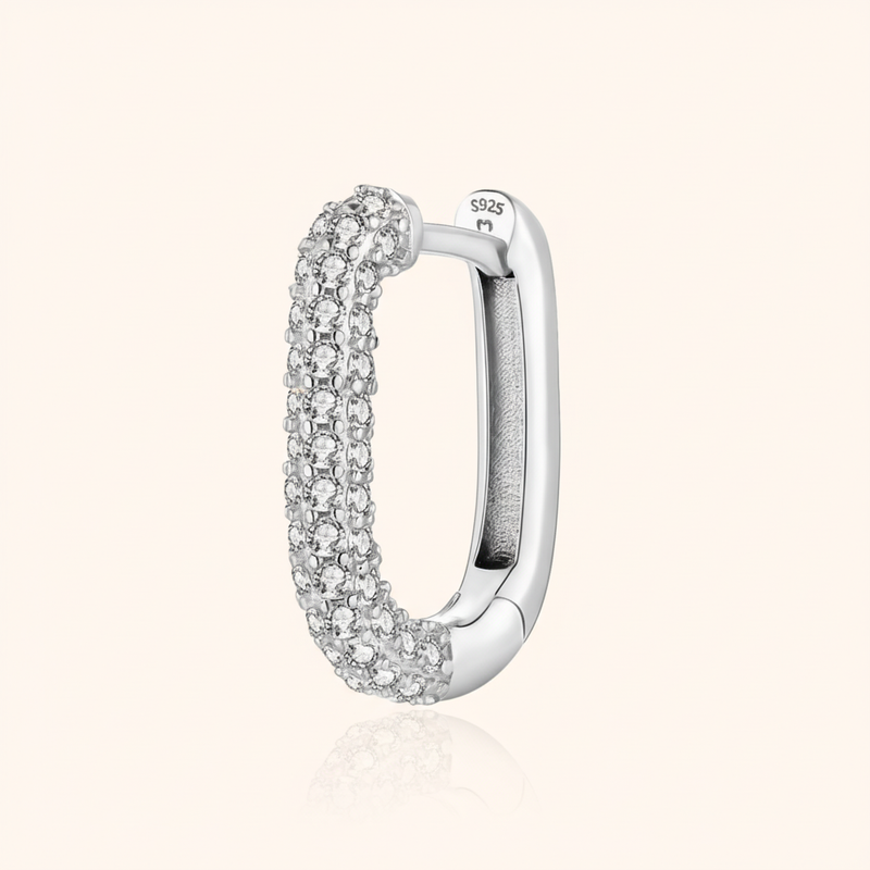 Breite Reifenohrringe - DazzleRing 