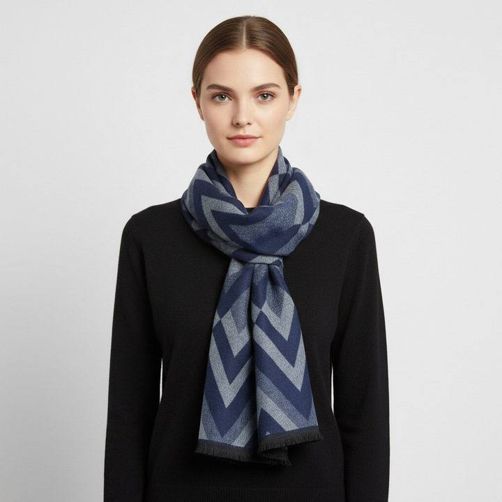 Gestrickter Schal Aus Seide Kaschmir - SilkKash