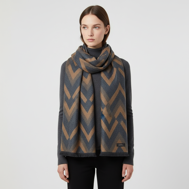 Gestrickter Schal Aus Seide Kaschmir - SilkKash