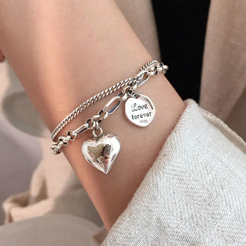 Charm-Armband Mit Herz - LoveGleam 
