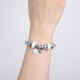 Charme-Armband Aus Sterlingsilber - FlowerBracelet 